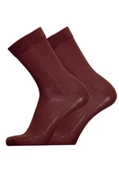 UphillSport Socken MERINO LIGHT Braun/Dunkelrot/Rot
