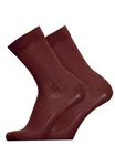UphillSport Socken MERINO LIGHT Braun/Dunkelrot/Rot
