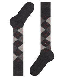 Burlington Kniestrümpfe Preston Schwarz/Dunkelgrau/Grau/Dunkelgrün/Bordeaux