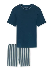Schiesser Pyjama Rundhals mit Webhose Selected Premium 