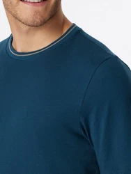 Schiesser Pyjama Rundhals mit Webhose Selected Premium 
