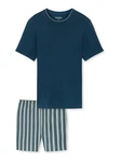 Schiesser Pyjama Rundhals mit Webhose Selected Premium 