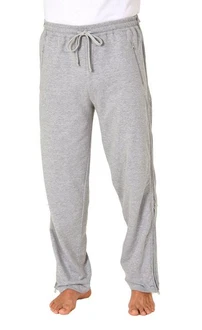 Normann Care Relaxanzug Herren Rehahose 4-Wege Reißverschluss Jogginghose Hellgrau/Grau Normann Care Relaxanzug Herren Rehahose 4-Wege Reißverschluss Jogginghose Hellgrau/Grau