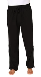 Normann Care Relaxanzug Herren Rehahose 4-Wege Reißverschluss Jogginghose Dunkelblau/Schwarz/Orange