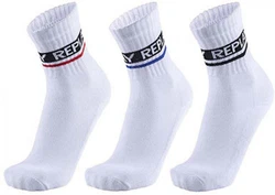 Replay Basicsocken Tennis Socks (3 Pair Card wrap) Türkis/Rot/Weiß