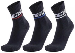 Replay Basicsocken Tennis Socks (3 Pair Card wrap) Dunkelblau/Rot/Blau/Türkis