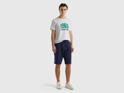 United Colors of Benetton Bermudas Dunkelblau/Blau