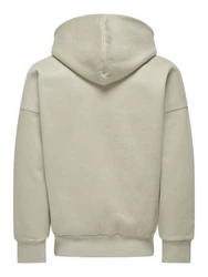ONLY & SONS Sweatjacke ONSDAN LIFE RLX HEAVY Khaki/Beige/Grau/Braun/Hellgrau