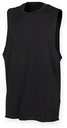 Tanktop Herren High Neck Slash Armhole Vest