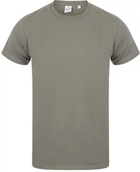 SF Men Rundhalsshirt Feel Good Stretch Dunkelgrün/Khaki
