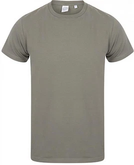 SF Men Rundhalsshirt Feel Good Stretch Dunkelgrün/Khaki SF Men Rundhalsshirt Feel Good Stretch Dunkelgrün/Khaki