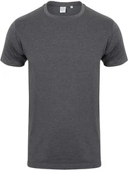 SF Men Rundhalsshirt Feel Good Stretch Dunkelgrau/Grau/Hellgrau