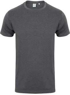 SF Men Rundhalsshirt Feel Good Stretch Dunkelgrau/Grau/Hellgrau SF Men Rundhalsshirt Feel Good Stretch Dunkelgrau/Grau/Hellgrau