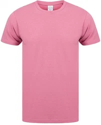 SF Men Rundhalsshirt Feel Good Stretch Rosa