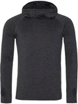 Just Cool Langarmshirt Cool Cowl Neck Top Dunkelgrau/Dunkelblau/Grau