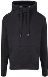 Just Hoods Sweatshirt Cross Neck Hoodie 