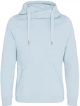 Just Hoods Sweatshirt Cross Neck Hoodie 