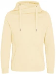 Just Hoods Sweatshirt Cross Neck Hoodie 