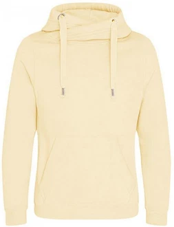 Just Hoods Sweatshirt Cross Neck Hoodie Just Hoods Sweatshirt Cross Neck Hoodie
