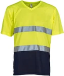 YOKO Warnschutz-Shirt Herren Hi Vis Top V-Neck 