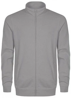 EXCD by Promodoro Sweatjacke Herren Hellgrau/Grau