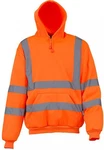 YOKO Warnschutz-Shirt Herren Hi Vis Pull-Over Hoodie 