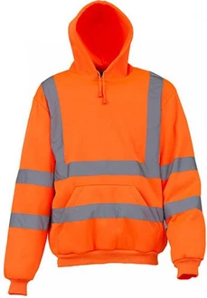 YOKO Warnschutz-Shirt Herren Hi Vis Pull-Over Hoodie YOKO Warnschutz-Shirt Herren Hi Vis Pull-Over Hoodie