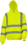 YOKO Warnschutz-Shirt Herren Hi Vis Pull-Over Hoodie 