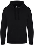Just Hoods Kapuzenpullover Graduate Heavyweight Hoodie Schwarz