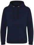 Just Hoods Kapuzenpullover Graduate Heavyweight Hoodie Dunkelblau/Blau