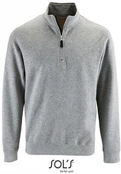 SOLS Sweatshirt Herren Zip High Collar Stan 