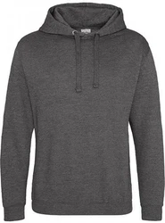 Just Hoods Kapuzenpullover Epic Print Hoodie Dunkelgrau/Grau/Hellgrau