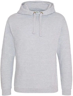 Just Hoods Kapuzenpullover Epic Print Hoodie Grau/Hellgrau
