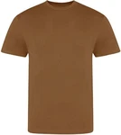 Just Ts Rundhalsshirt The 100 T Khaki/Braun/Dunkelbraun