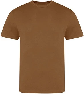 Just Ts Rundhalsshirt The 100 T Khaki/Braun/Dunkelbraun Just Ts Rundhalsshirt The 100 T Khaki/Braun/Dunkelbraun