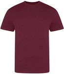 Just Ts Rundhalsshirt The 100 T Dunkelrot/Lila/Bordeaux/Rot