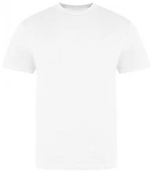 Just Ts Rundhalsshirt The 100 T Weiß/Creme/Grau