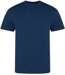 Just Ts Rundhalsshirt The 100 T Dunkelblau