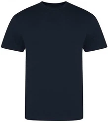 Just Ts Rundhalsshirt The 100 T Dunkelblau