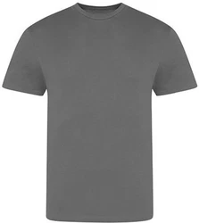 Just Ts Rundhalsshirt The 100 T Dunkelgrau/Grau/Hellgrau