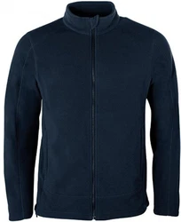 HRM Fleecejacke Herren Full-Zip Jacket Dunkelblau/Blau
