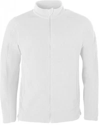 HRM Fleecejacke Herren Full-Zip Jacket Grau/Weiß/Creme/Hellgrau