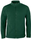 HRM Fleecejacke Herren Full-Zip Jacket Dunkelgrün