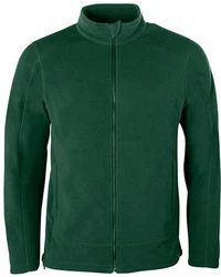 HRM Fleecejacke Herren Full-Zip Jacket Dunkelgrün