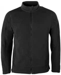 HRM Fleecejacke Herren Full-Zip Jacket Schwarz/Dunkelgrau