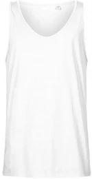 Tanktop Herren Roundneck Tanktop, Gekmmte Baumwolle