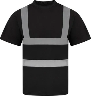 Korntex Warnschutz Shirt Herren EN ISO 20471:2013 Schwarz/Dunkelgrau Korntex Warnschutz Shirt Herren EN ISO 20471:2013 Schwarz/Dunkelgrau