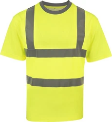 Korntex Warnschutz Shirt Herren EN ISO 20471:2013 Gelb