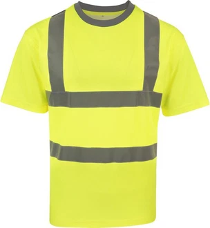 Korntex Warnschutz Shirt Herren EN ISO 20471:2013 Gelb Korntex Warnschutz Shirt Herren EN ISO 20471:2013 Gelb