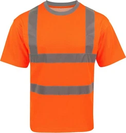 Warnschutz-Shirt Herren Shirt Blended fabric T-Shirt, EN ISO 20471:2013